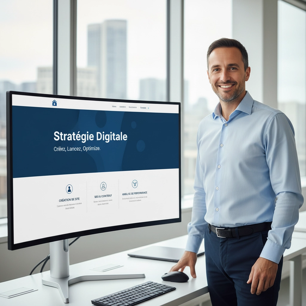 Résultats SEO et performance d'un site internet créé par Capixel