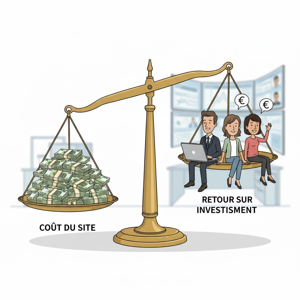 Retour sur investissement d'un site internet professionnel Capixel