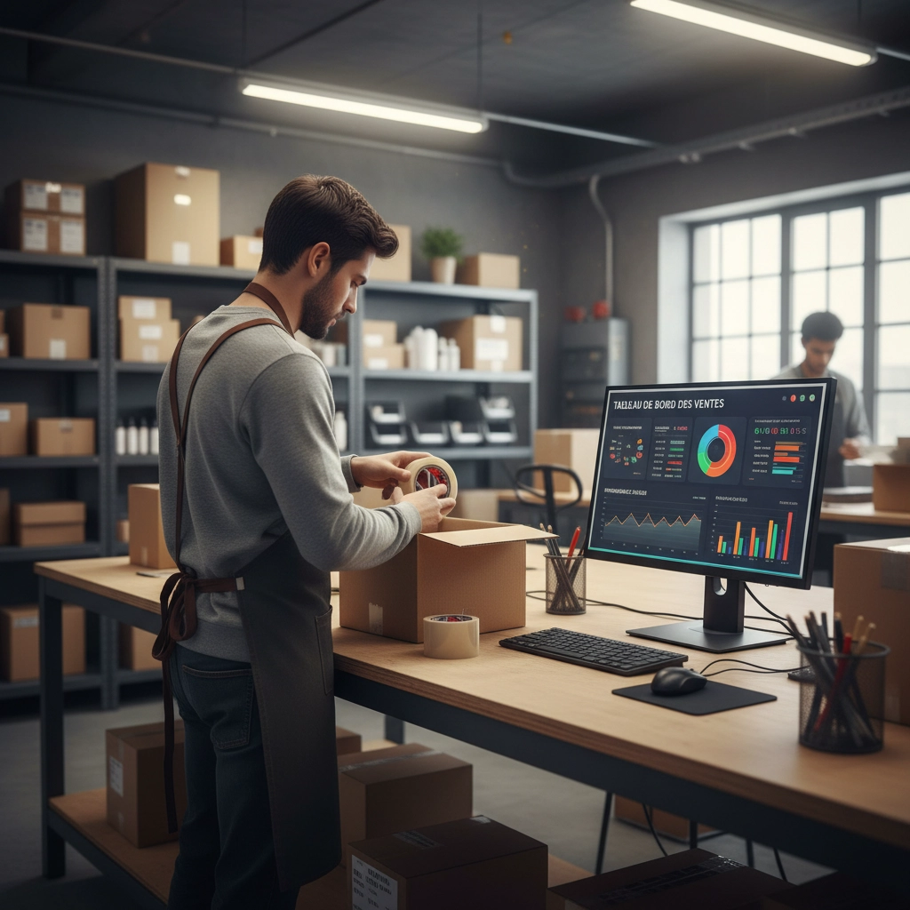 gestion des commandes et logistique pour un site e commerce